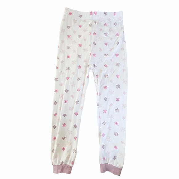 Milkberry Toddler‎ 3T Girl Bamboo Pajama Bundle 2 Sets + Socks Pink Snowman Dots - Picture 4 of 11